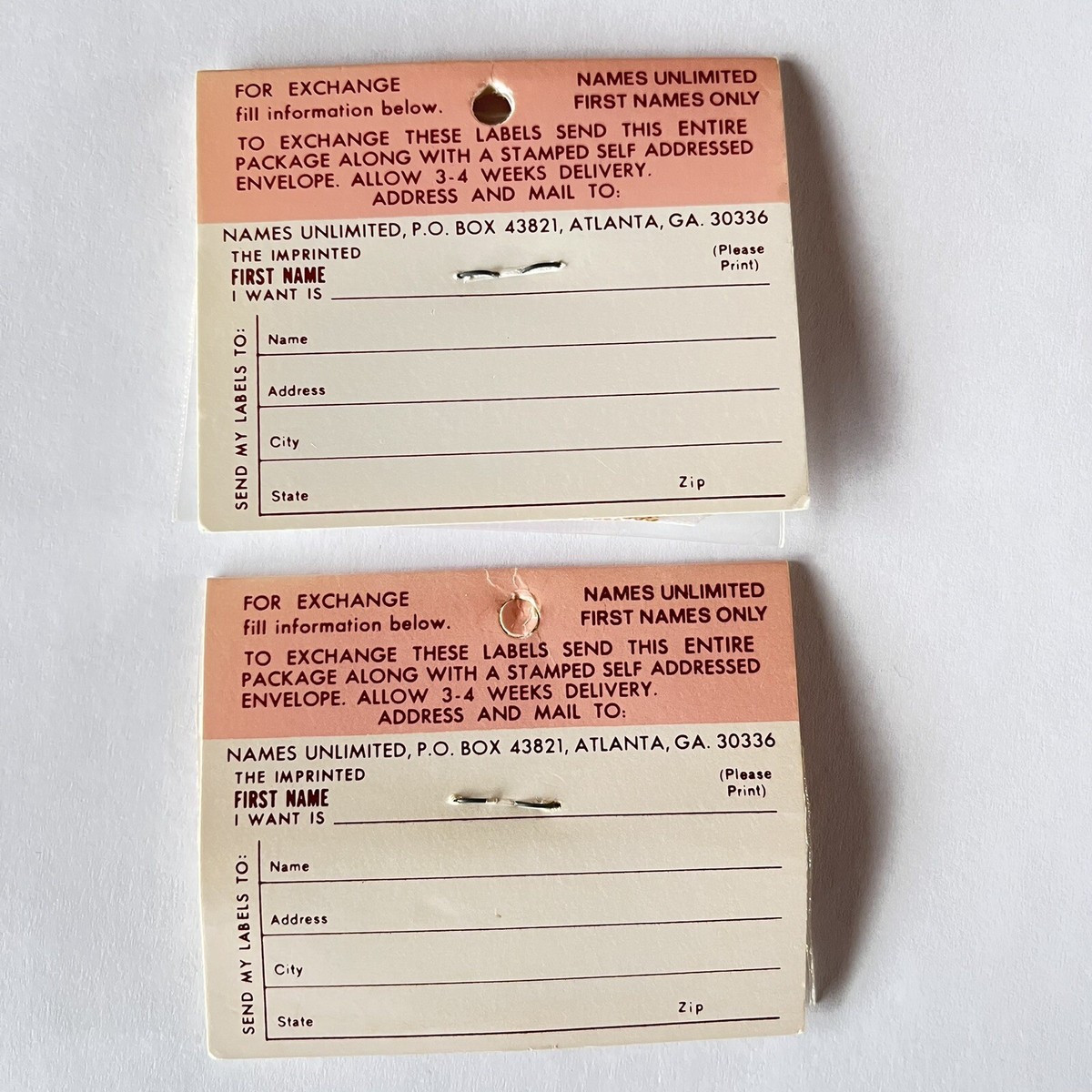 16 Vintage Deluxe Woven Labels Specially Hand Made By Michelle New