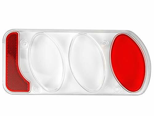 Vetro Sostitutivo Per Fanale Posteriore EUFAB 11501, Compatibile Con Modelli 11502 E 11503 - 4