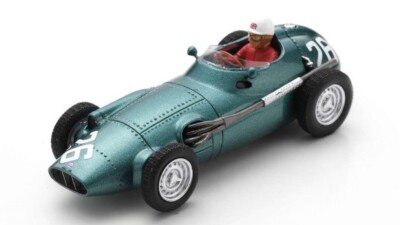 Modellauto Formel 1 F1 Maßstab 1:43 Spark BRM P25 Les Leston 1957 Modellbau