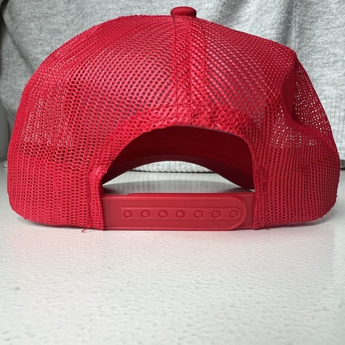 NEW Vintage Cabelas Hat Cap Red Snapback Bass Pro Shops Fishing Hunting Outdoor - Imagen 3 de 7