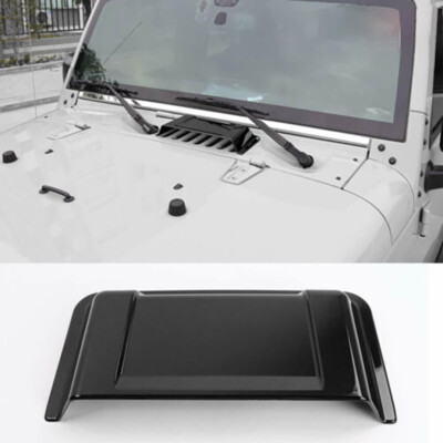 Cowl Hood Vent Scoop Vent Cover for 1997-2017 Jeep Wrangler TJ JK  Unlimited