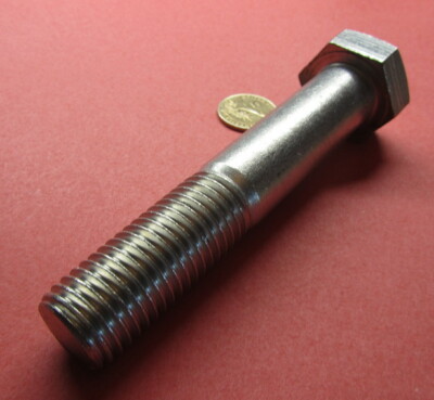 18-8 Stainless Steel Bolt, PT,  1''-8 x 5.50'' Length