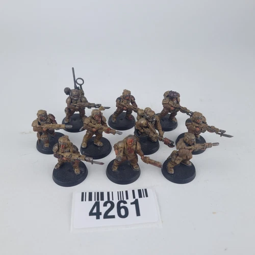 Games Workshop Warhammer 40000 Astra Militarum Cadian Shock Troops Old Version