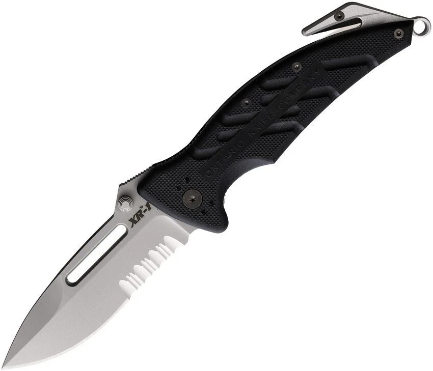 Ontario OKC XR-1 Combat Rescue Pocket Knife Folder N690Co ON8733 Italy FRN New - Image 4 of 4