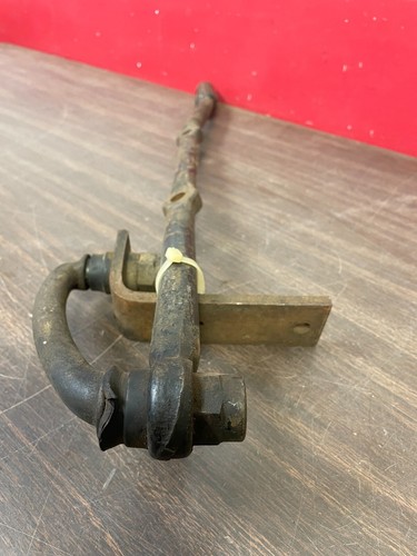 1954 1955 1956 FORD CAR MANUAL STEERING CENTER DRAG LINK W/BRACKET 425 - Picture 3 of 4