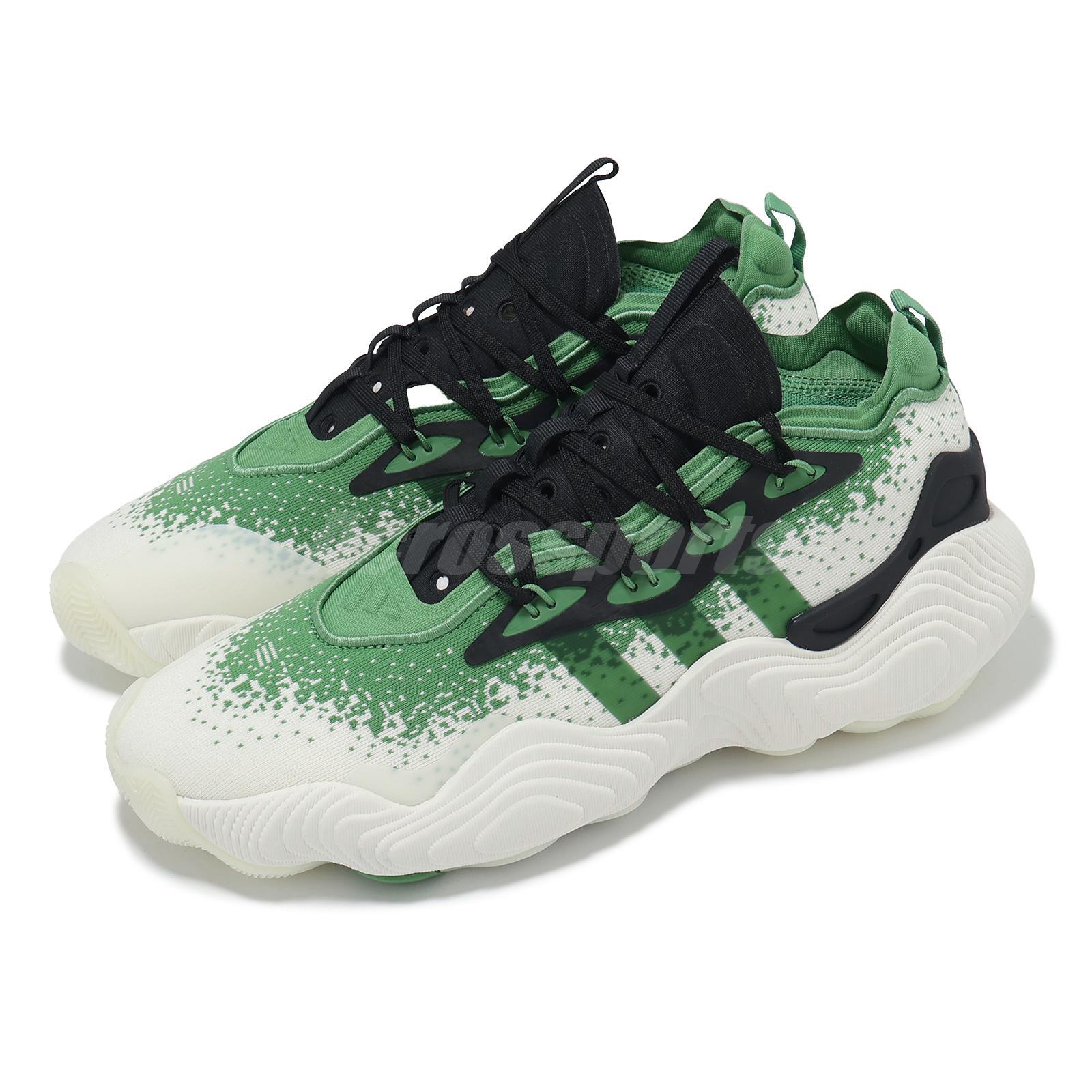 мужские баскетбольные кроссовки adidas Trae Young 3 Off White Preloved Green IE2703