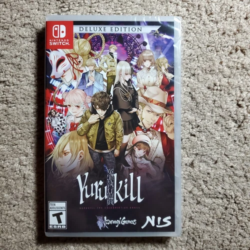 Yurukill: The Calumniation Games Deluxe Edition Nintendo Switch US version NEW