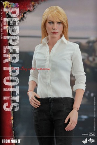 Perfect Hot Toys 1/6 Mms310 Iron Man 3 Pepper Potts In Stock New - 第 3/6 張圖片
