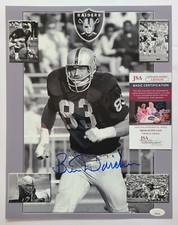 Ben Davidson Signed Auto Oakland Raiders 11x14 Photo JSA COA