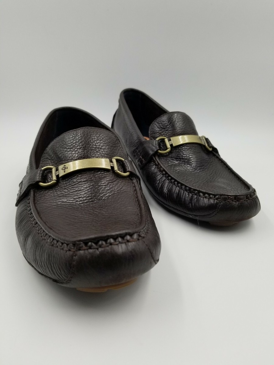 Cole Haan men Sz 10M provincetown‎ bit loafer driver dark brown leather C26141 Cole Haan Men main image 4