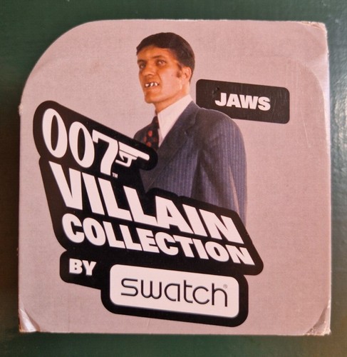 NEW Swatch JAMES BOND 007 JAWS / THE SPY WHO LOVED ME YOS429G - Imagen 5 de 7