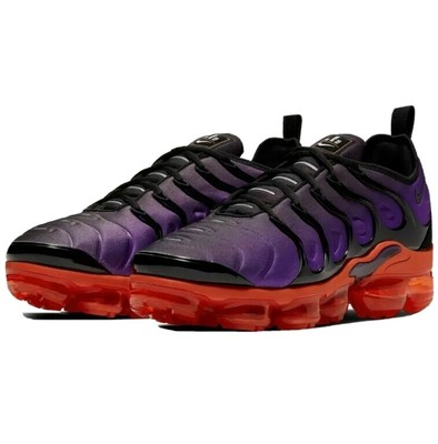 nike vapormax purple and black