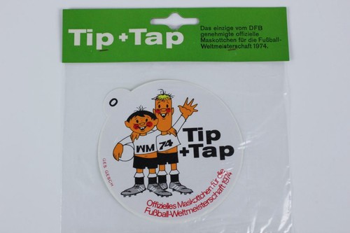 Sticker Tip+Tap Fußball FIFA WM 1974 DFB Lizensiertes Original Produkt rund #0 - Bild 3 von 7