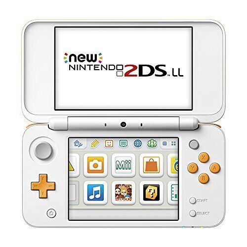 New Nintendo 2DS LL [White x Orange] Nintendo 3DS Japan New 