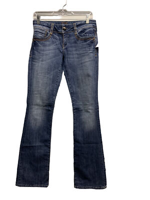 Mavi Womens Bella Blue Low Rise Skinny Denim Bootcut Jeans 27 x 33 NWT 