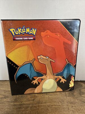 Pokemon Card Charizard Pro Album Binder Holder Cards Protector No Storage  Sheets | eBay