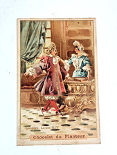 CHROMO CHOCOLAT DU PLANTEUR LINGERE LOUIS XIV METIER ANCIEN DOMESTICITE VALIQUET