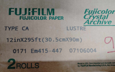 New Fujicolor Fujifilm Crystal Archive Film Paper 30.5cmX90m 4