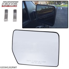 Fit For 04-10 Ford F150 Truck Replacement Mirror Glass Power Passenger Side