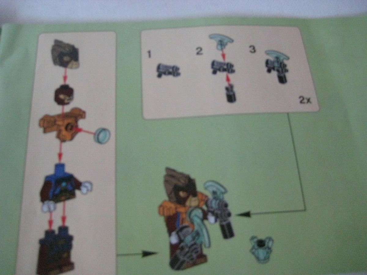 Lego Legends Of Chima # 70219 Lavertus Twin Blade ~ Instructions