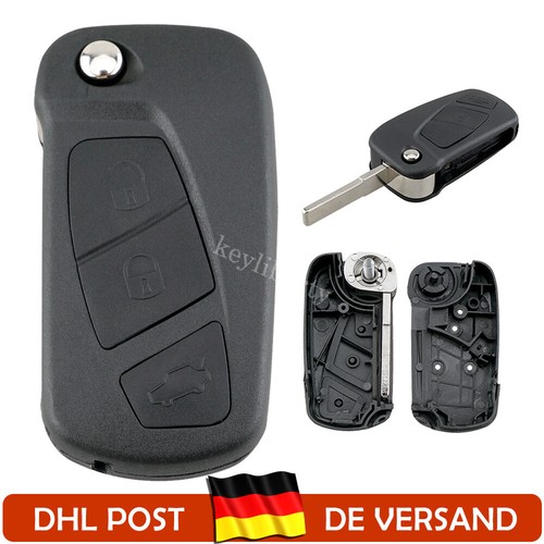 VEGO 2-Button Remote Key Housing For Citroën Picasso & C3 – 10mm, New Replacement Shell
