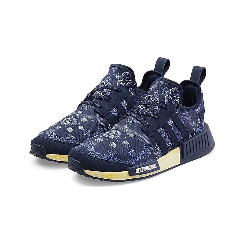 NEIGHBORHOOD x adidas NMD R1 Black/Navy