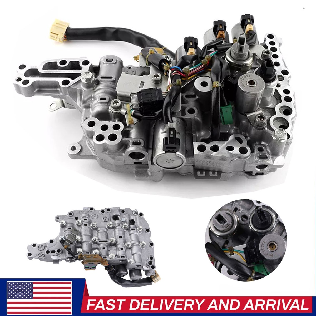JF017E RE0F10D Valve Body CVT Transmission with Solenoids For