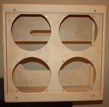 Rawcabs 4x10 narrow panel tweed pro junior unfinished pine combo cabinet