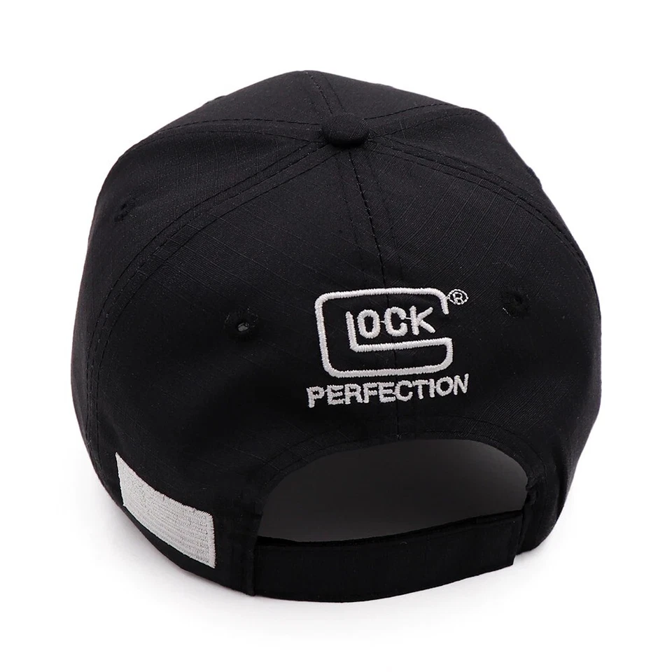 GORRA GLOCK PERFECTION NUEVA. COLOR NEGRO. ¡NUEVO CON ETIQUETAS! MILITAR, DÍA DE RANGO. NUEVO. Foto 3 de 4
