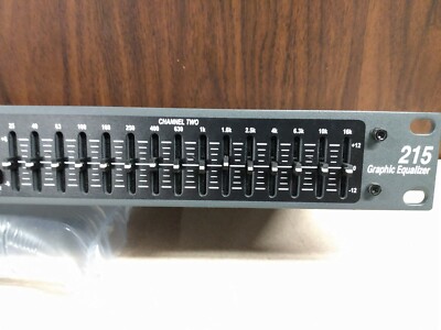 DBX 215 Graphic Equalizer | eBay