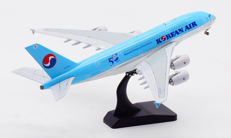 Aviation Korean Air FOR AIRBUS A380-800 HL7612 50TH 1:400
