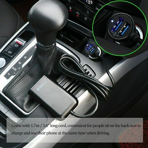 8A Dual USB Qualcomm 3 Fast Car Charger For Apple iPhone 11 XS Galaxy S10 Google - Picture 8 of 12