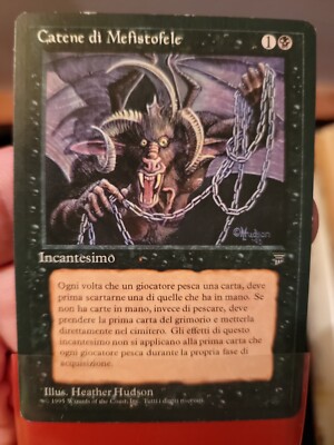 MTG chains of mephistopheles 伊語版 MTG chains of mephistopheles 伊語版 Chains of Mephistopheles