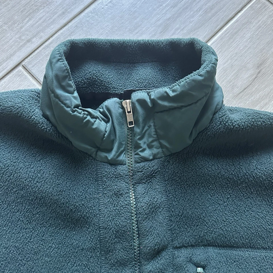 Patagonia sherpa jacket vintage 80s 90s XL Green made in usa Deep Pile Fleece - Image 3 of 4