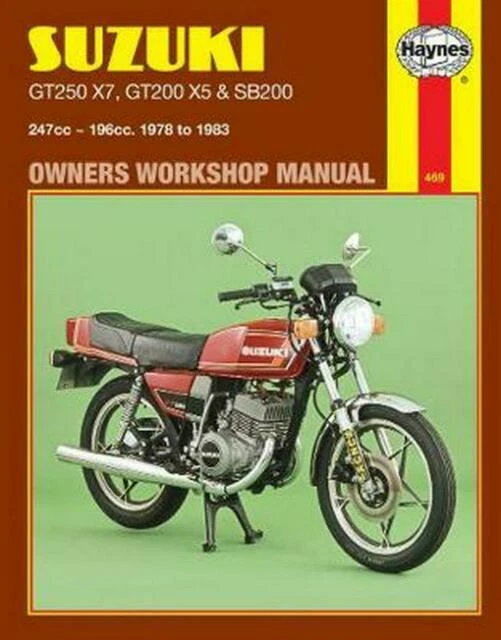 Suzuki GT Motorcycle Workshop Manuals