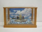 Diorama with Pirate and Native Americans, DIY construction/handmade, slightly smaller than 1:43
