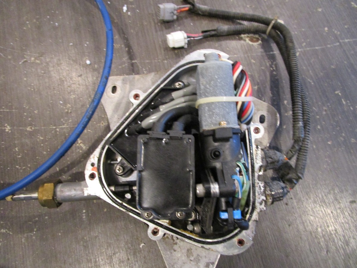 96 KAWASAKI STS 750 ELECTRIC TRIM MOTOR ASSY W/ TRIM CABLE