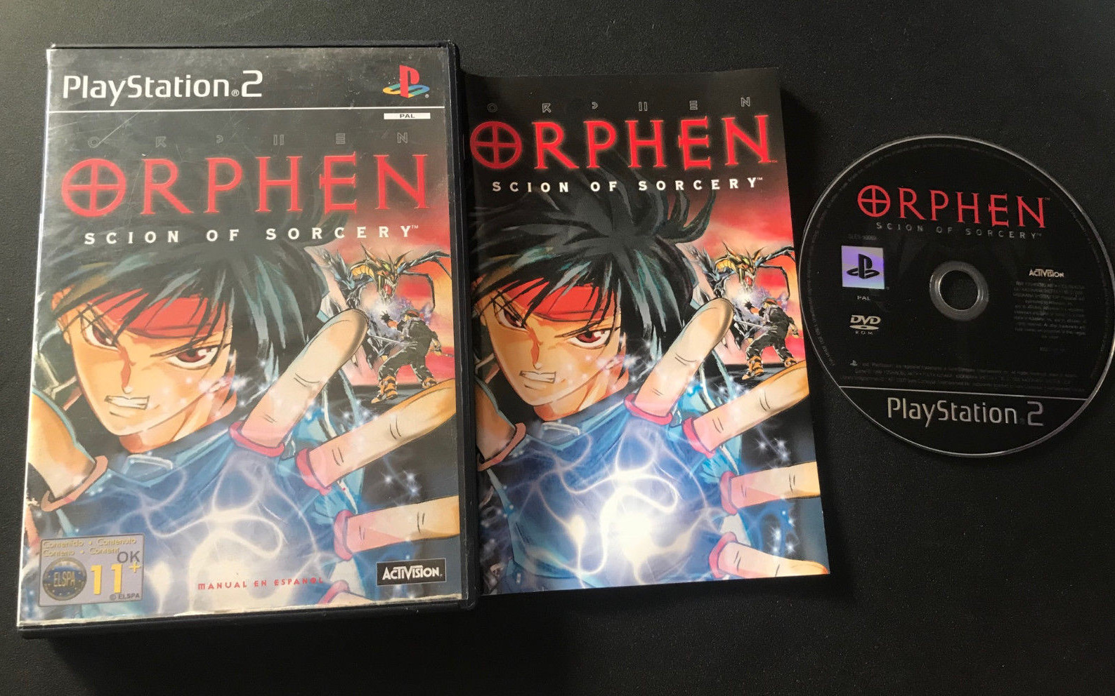 Orphen Scion De La Sorcellerie Play Station 2 PS2 PAL ESPAGNOL