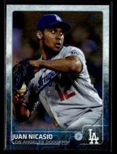 2015 Topps Update #US279 Juan Nicasio Rainbow Foil Card Los Angeles Dodgers