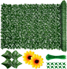 Siepe Artificiale per Recinzione Di Edera Con Foglie Di Patata Dolce Realistiche