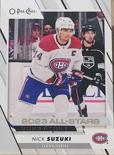 2023-24 O-Pee-Chee Hockey All-Star #509 - Nick Suzuki - Montreal Canadiens 