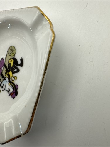 Walt Disney HORACE HORSECOLLAR Mickey Mouse Porcelain Ash Tray Bavaria 1930s - Picture 7 of 13