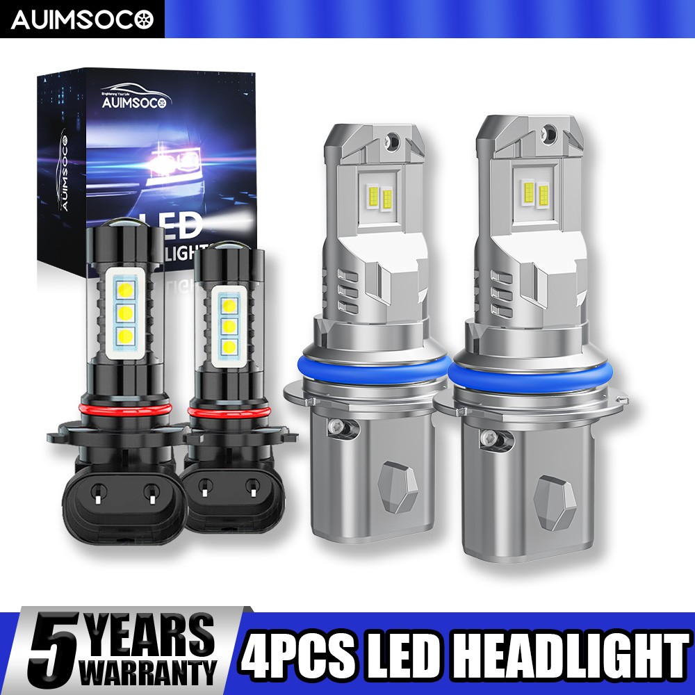 For Ford Excursion 2000-2004 6000K LED Headlight Fog Light Bulbs Kit Cool White