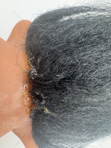 DAM 1967 Vintage Black Hair Troll - Bild 4 von 6