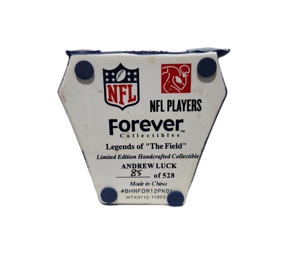 Bobblehead de draft Andrew Luck Indianapolis Colts de Forever Collectibles - Hecho en 528 Foto 2 de 4