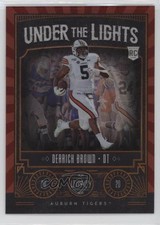 2020 Panini Legacy Under the Lights Ruby 50/50 Derrick Brown #UL-DB Auto 6o3