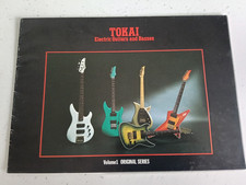 Folleto de Guitarra Eléctrica Tokai MIJ De Colección Raro y Coleccionable Años 80 - ¡Encantador!