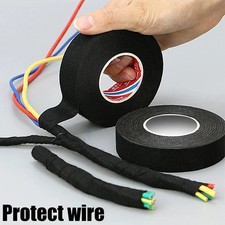 8 Rolls120M Car Wiring Loom Tape Adhesive Cloth Fabric Harness Insulation Tape