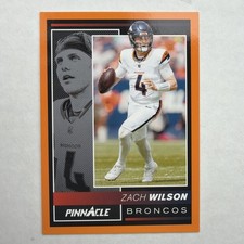 2024 Panini Encore - Zach Wilson #61 Orange /99