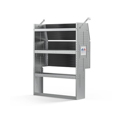 AA Products SH-4303 Steel Van Shelving Storage System Specific Fits for Proma...